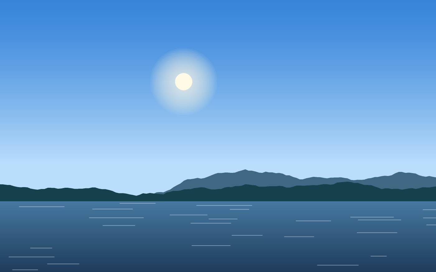 Landschaftsillustration
