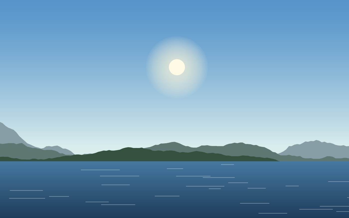 Ilustrace krajiny