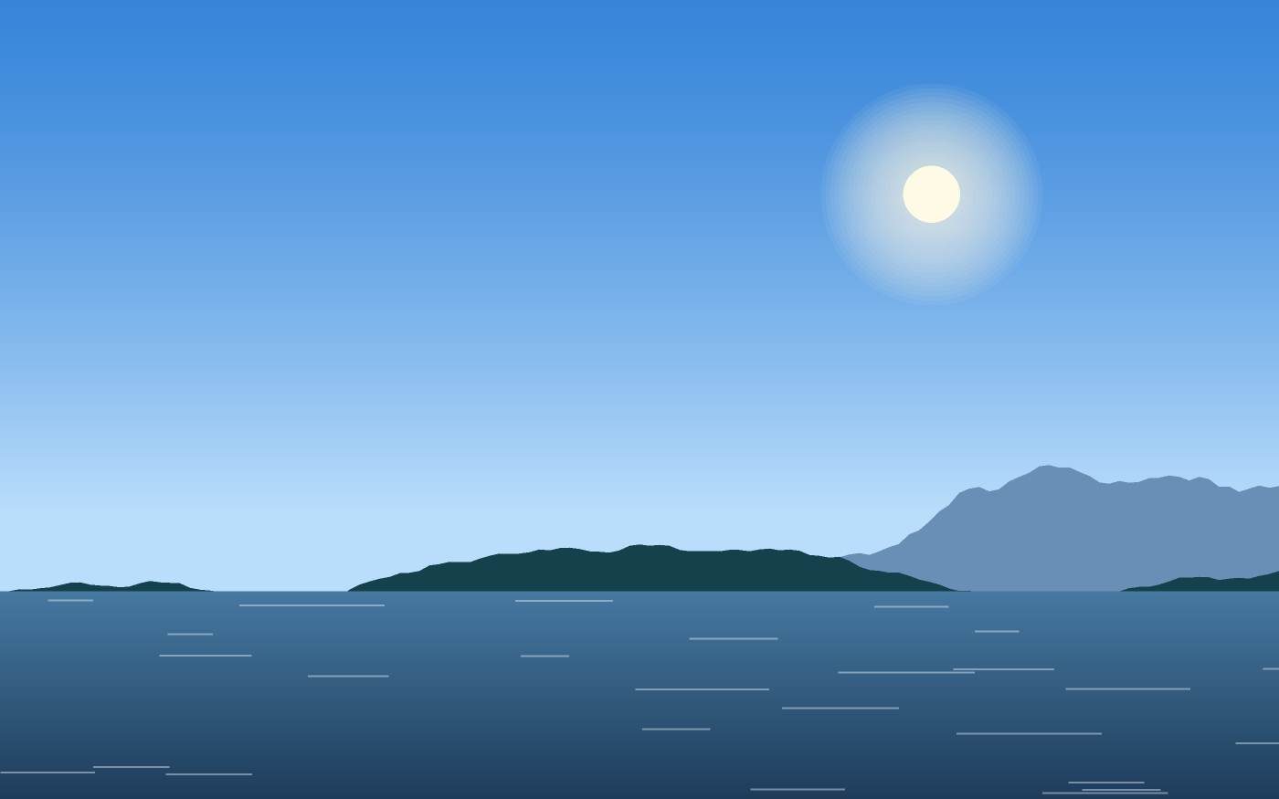 Ilustrace krajiny