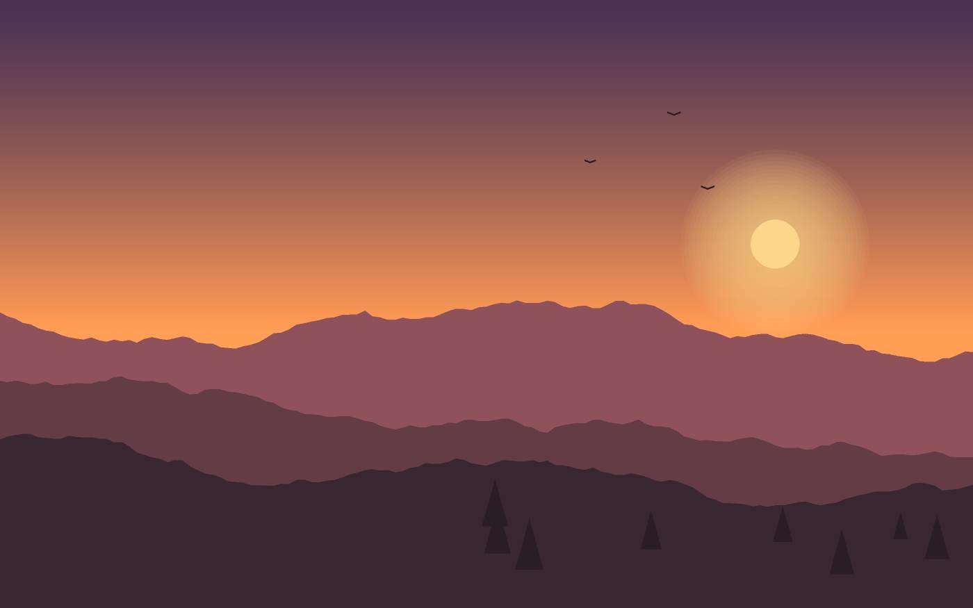 Illustration de paysage
