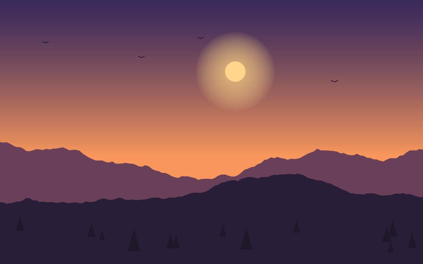 Illustration de paysage