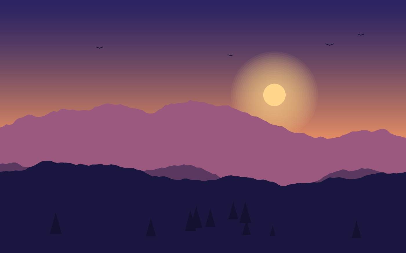 Illustration de paysage