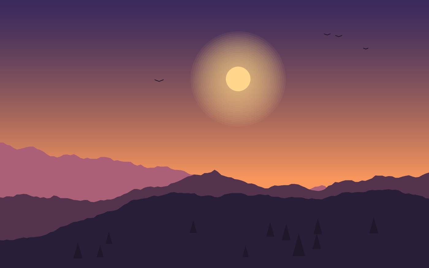 Landskapsillustration