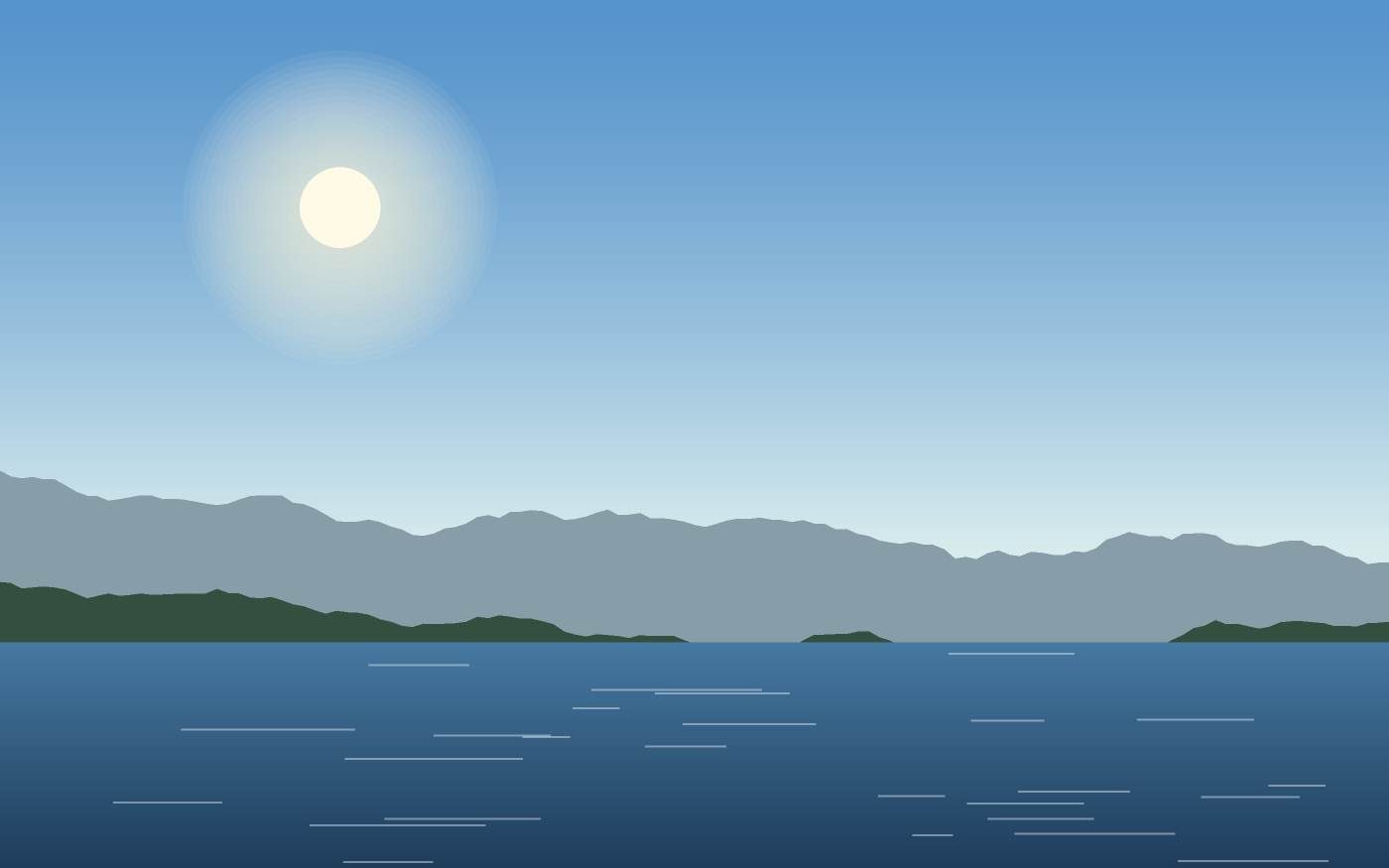 Landskapsillustration