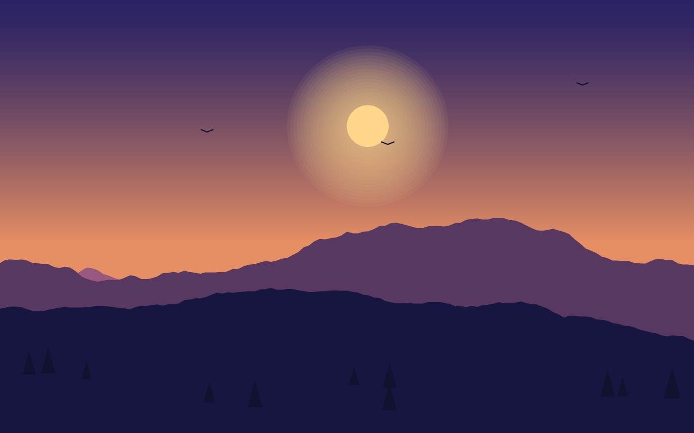 Landscape illustration