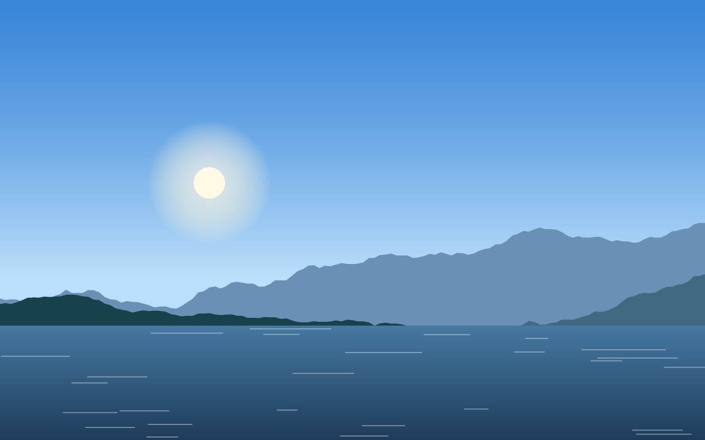 Landscape illustration