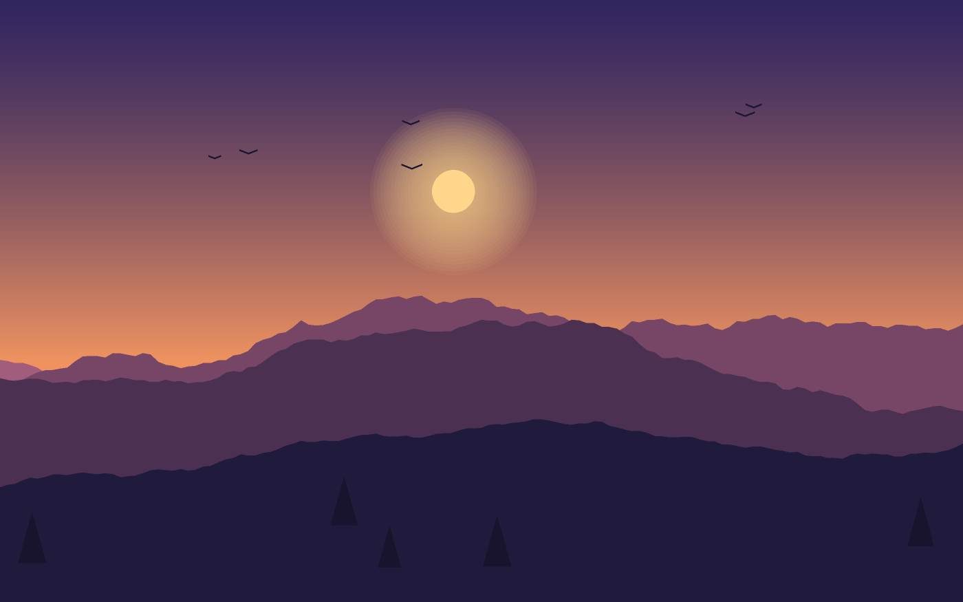 Landscape illustration
