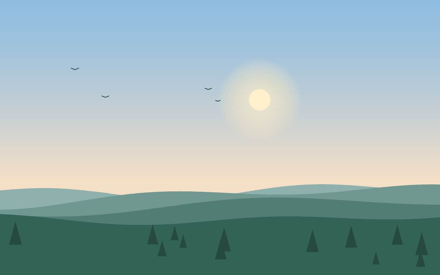 Landscape illustration